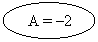 Oval:  A = 2